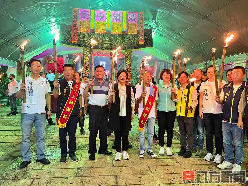 百年傳統芬園寶藏寺慶讚中元 放水燈祭水靈祈平安