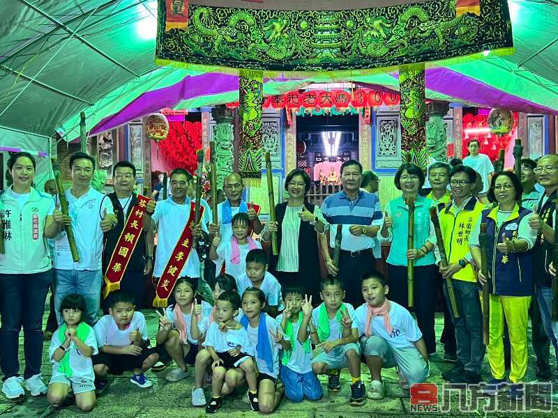 百年傳統芬園寶藏寺慶讚中元 放水燈祭水靈祈平安