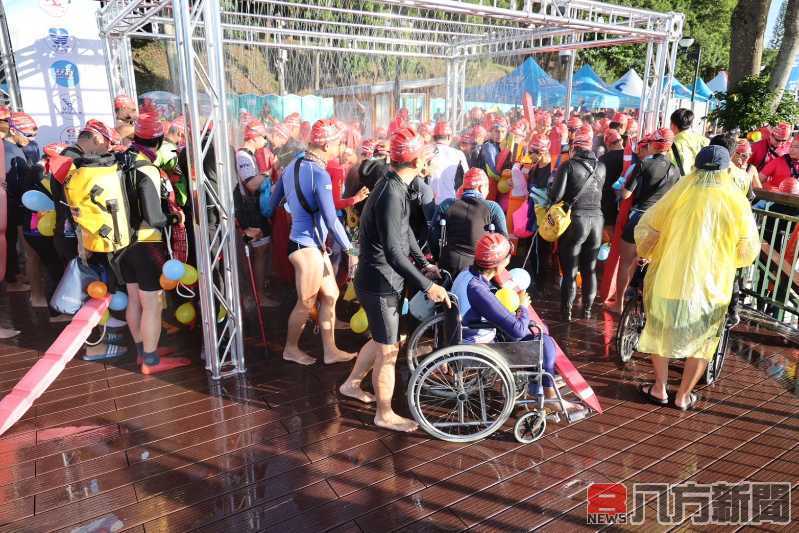 日月潭泳渡活動吸引全球參與 南投縣全力推動國際體育交流