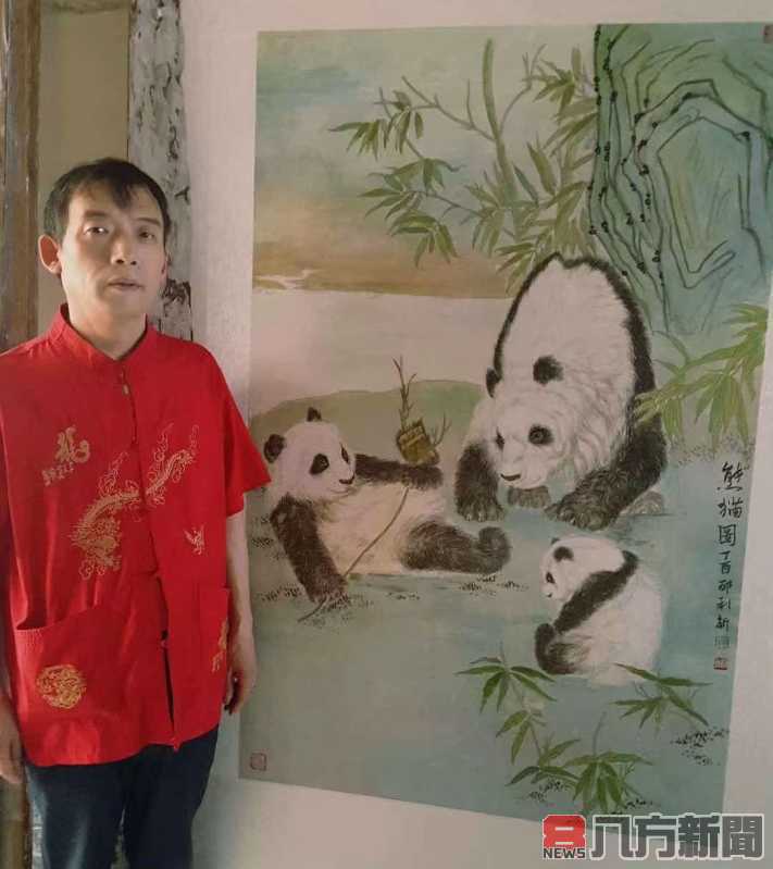 邵利新 在中國畫壇綻放的璀璨明星
