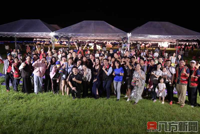 花蓮星光音樂會最終場圓滿落幕 縣長徐榛蔚與民眾齊聚星光下 暢享音樂饗宴