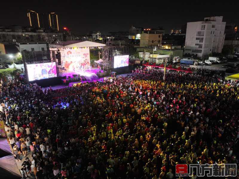 「2024彰化縣媽祖祈福文化節」媽祖晚會壓軸登場 眾星雲集祈福護佑