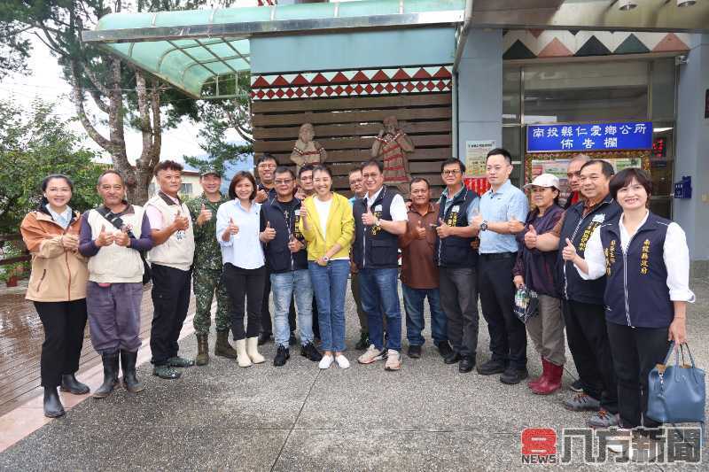 山陀兒颱風警戒中 許淑華縣長親赴現場督導防災