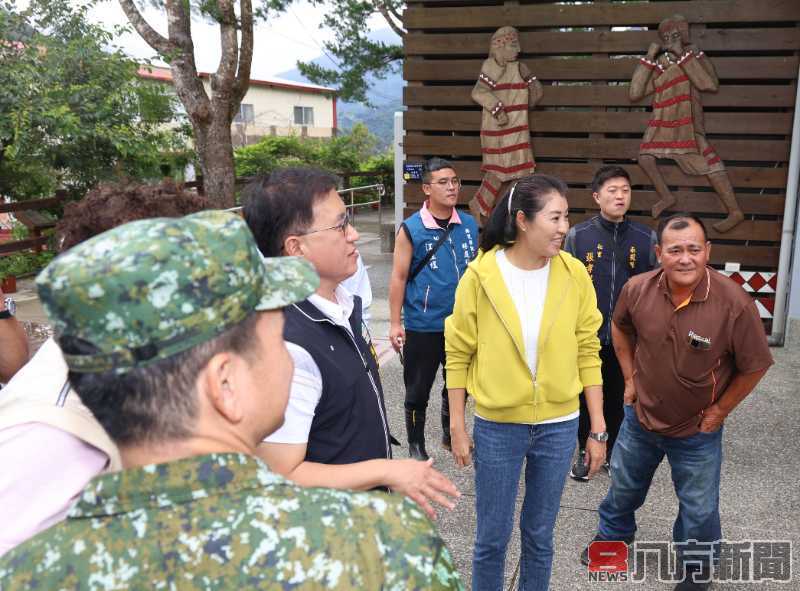 山陀兒颱風警戒中 許淑華縣長親赴現場督導防災