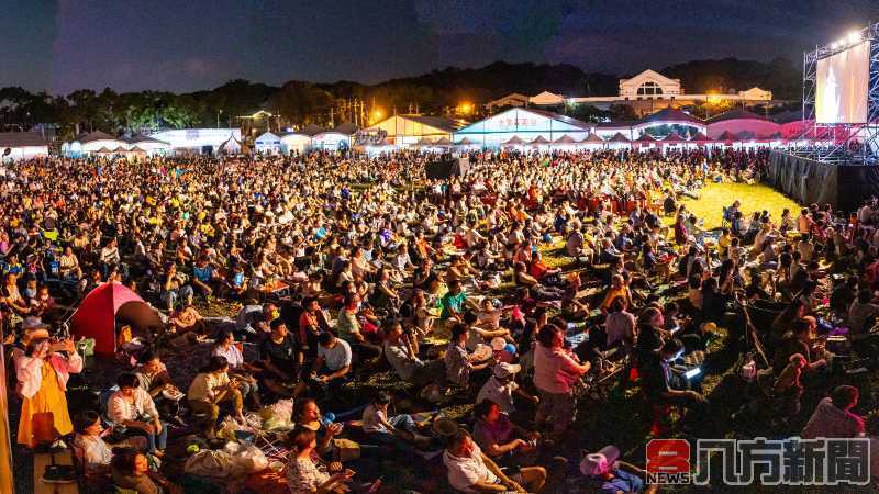 南投茶博會「民歌之夜」盛況空前 吸引6萬人共襄盛舉