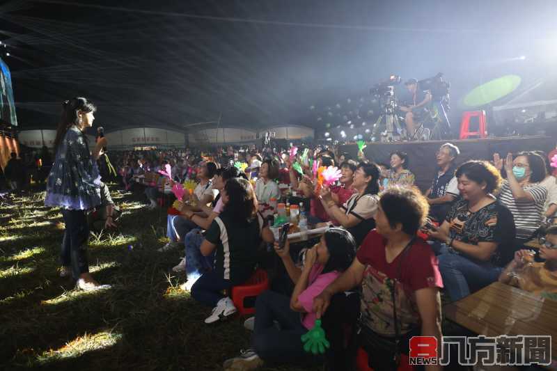 南投茶博會「民歌之夜」盛況空前 吸引6萬人共襄盛舉