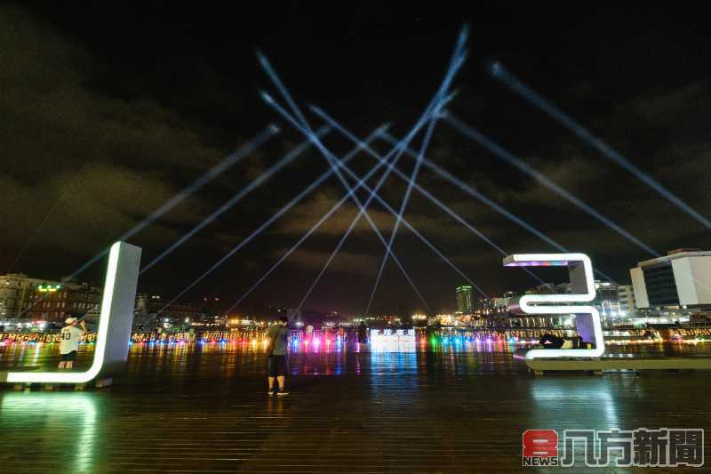 「基隆一百光影盛典」璀璨登場 63天燈光秀點亮基隆港歡慶設市百年