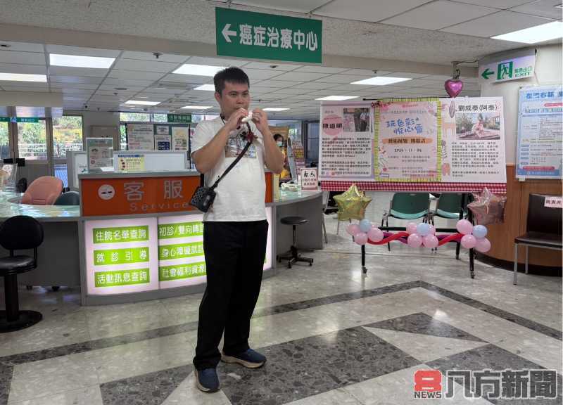 玩色彩.悅心靈 南投醫院攜手畫話協會創造藝術小天地