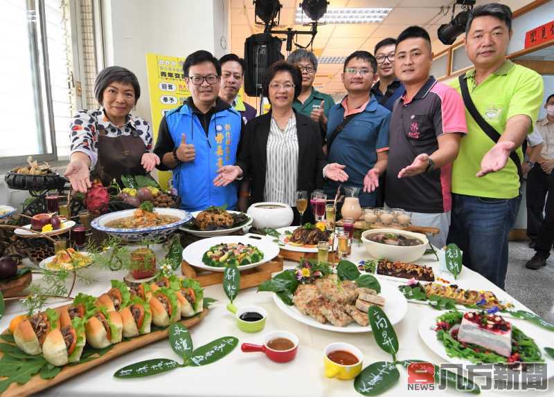 王惠美縣長宣布「青年交流餐桌」與創業市集亮相 促進青年創業