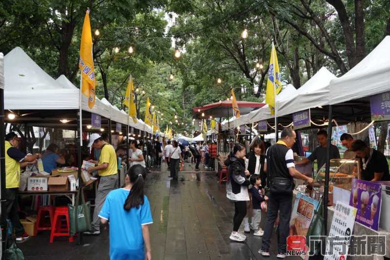 台中綠園道熱鬧非凡「傑人有愛」公益園遊會帶來豐富活動與公益力量
