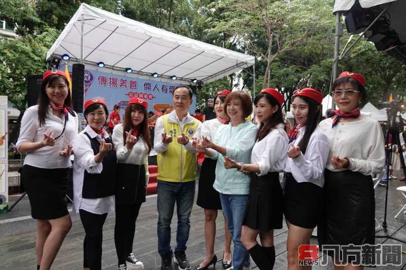 台中綠園道熱鬧非凡「傑人有愛」公益園遊會帶來豐富活動與公益力量