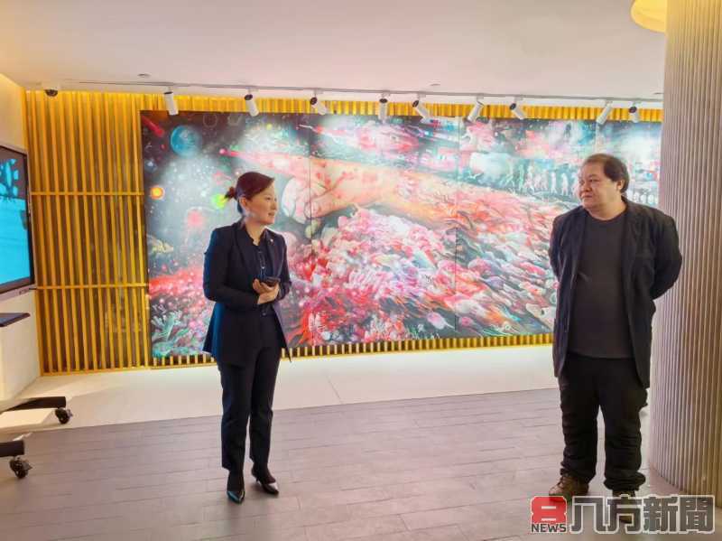傳統與現代交融《山海遇知音》畫展展示當代藝術家獨特視角