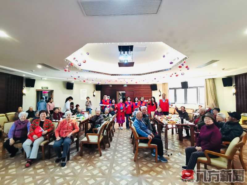 慢飛天使走進養老院 為長輩送去溫暖與關愛