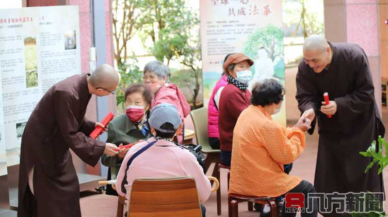 脫殼自在迎新春 靈鷲山心道法師祝福諸事共好