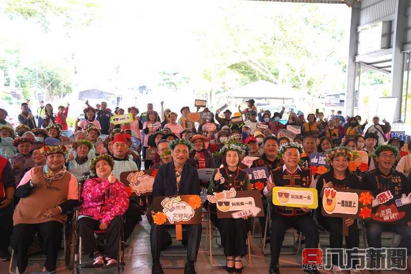 屏東義林部落文健站揭牌 打造長者第二個家