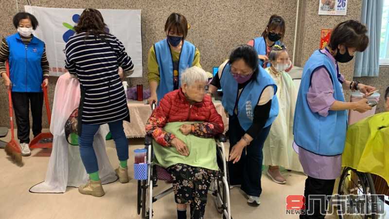 救國團功能性服務隊辦理「扶弱送愛、傳愛台灣」安養院義剪活動