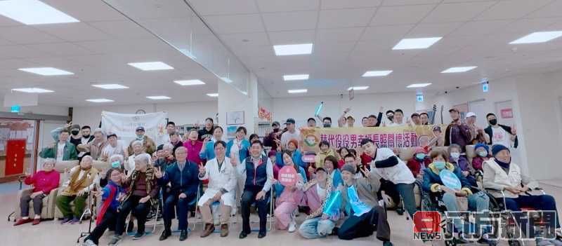 替代役公益大使團至南投醫院附設興光日照 精采表演迎新年