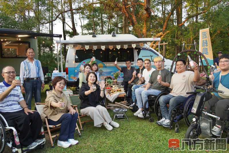 全國首場公部門無障礙露營 逾百位挑戰者齊聚屏東賽嘉