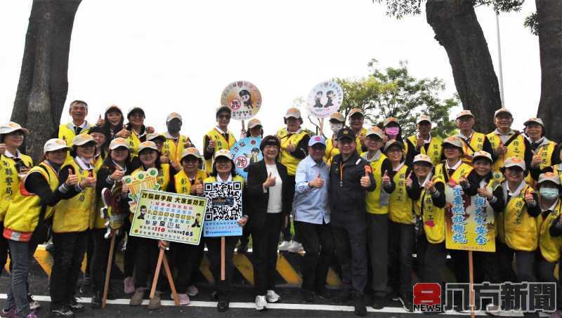 乙巳年大甲媽遶境進香抵彰化 縣長王惠美接駕 祈求賜福彰化