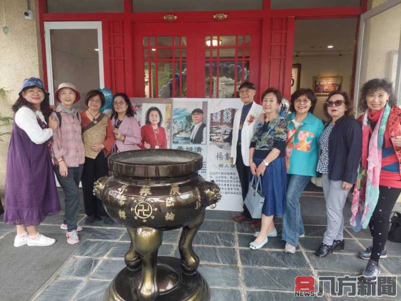「藝映佛光・壁韻廣林」百位藝文名家齊聚廣林寺壁畫茶會