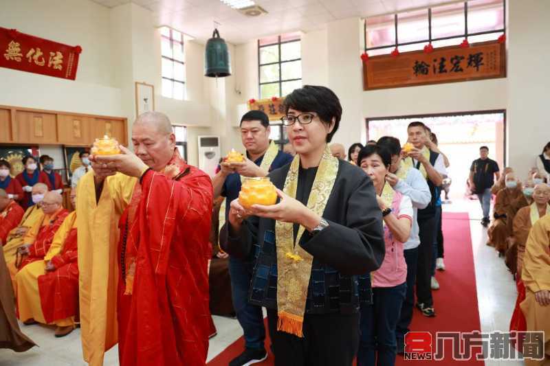 歡慶2569週年佛誕 南投縣佛教會浴佛大典暨理事長、理監事就職典禮隆重