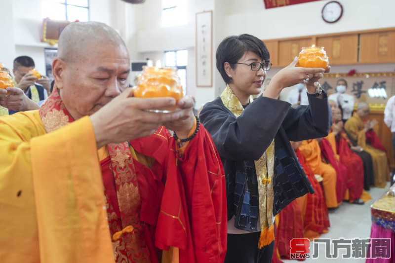 歡慶2569週年佛誕 南投縣佛教會浴佛大典暨理事長、理監事就職典禮隆重