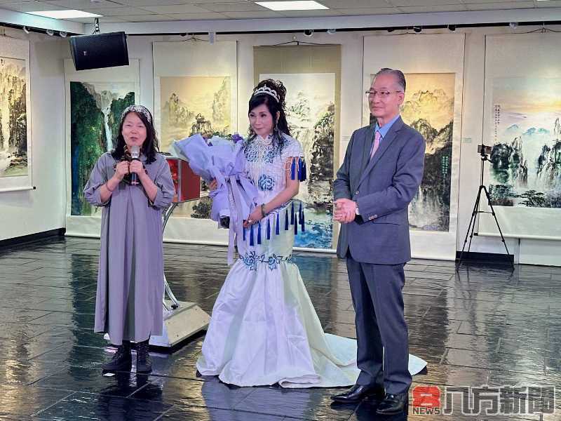 中西合璧筆墨情 游翠英展現藝術生命力