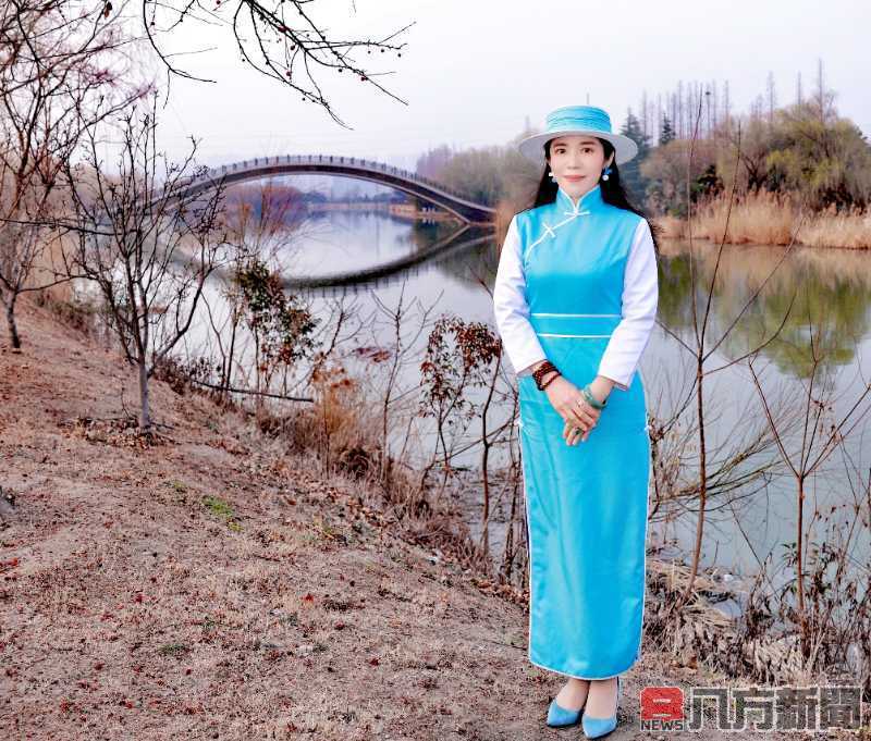 旗袍藝術進地鐵 北京巡展驚艷眾人
