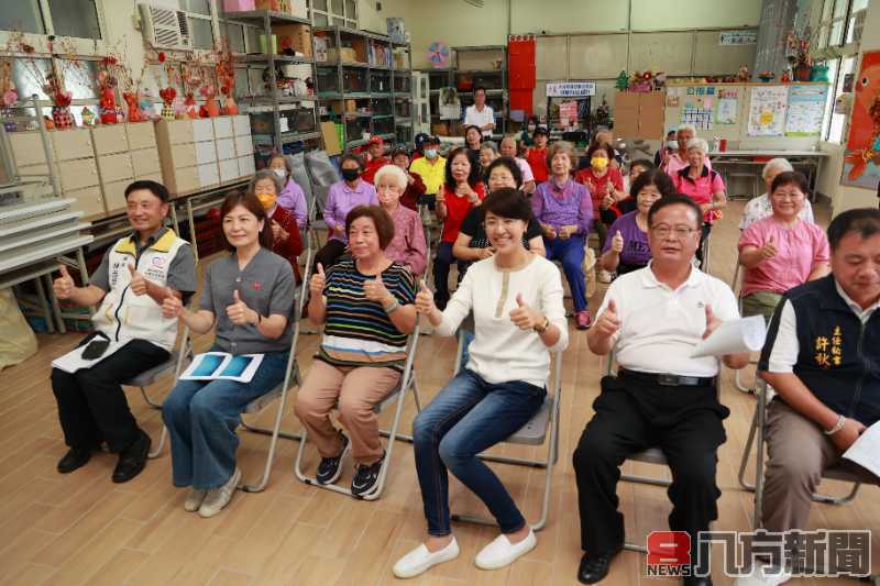 縣長許淑華到場會勘 中寮龍安、草屯土城活動中心將改善