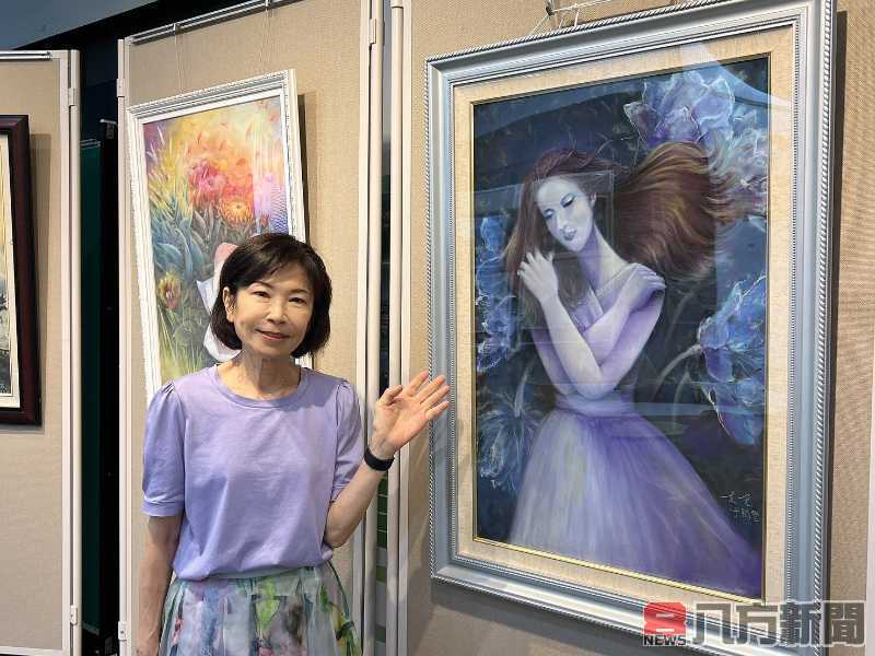 劉素君創作個展 以柔美筆觸描繪生活詩意 訴說每一幅畫的內心細語