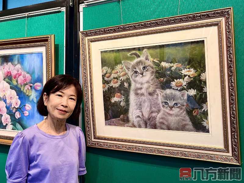 劉素君創作個展 以柔美筆觸描繪生活詩意 訴說每一幅畫的內心細語