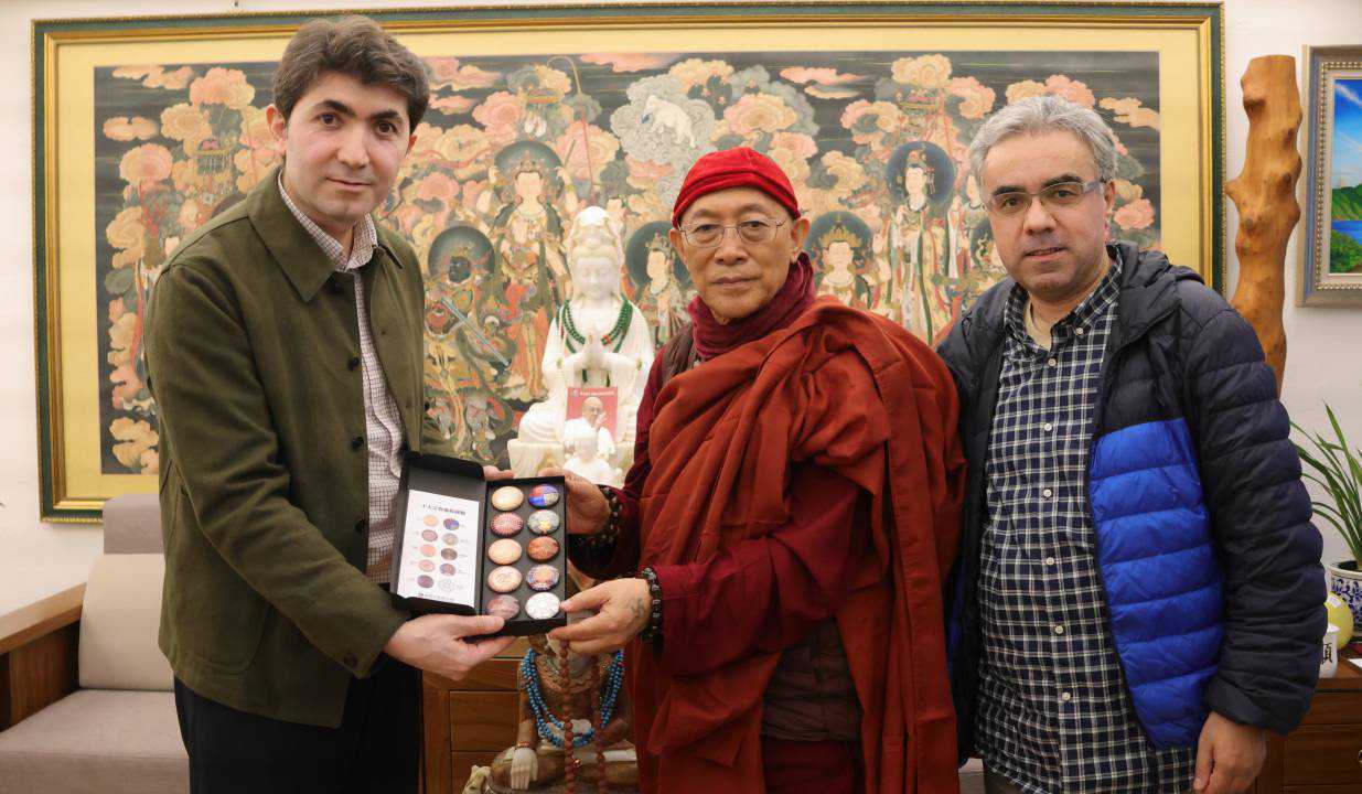 土國伊斯蘭宗教領袖弟子來台 向心道法師請益宗教交流-圖片1