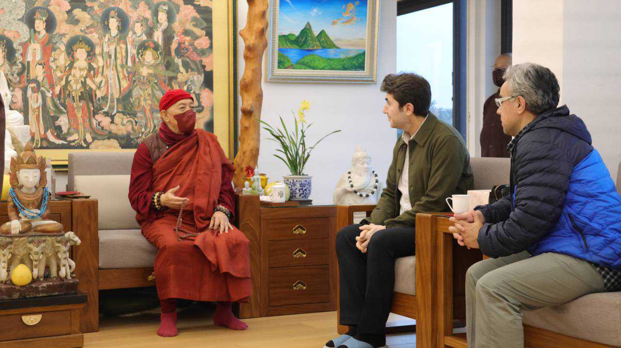 土國伊斯蘭宗教領袖弟子來台 向心道法師請益宗教交流-圖片2