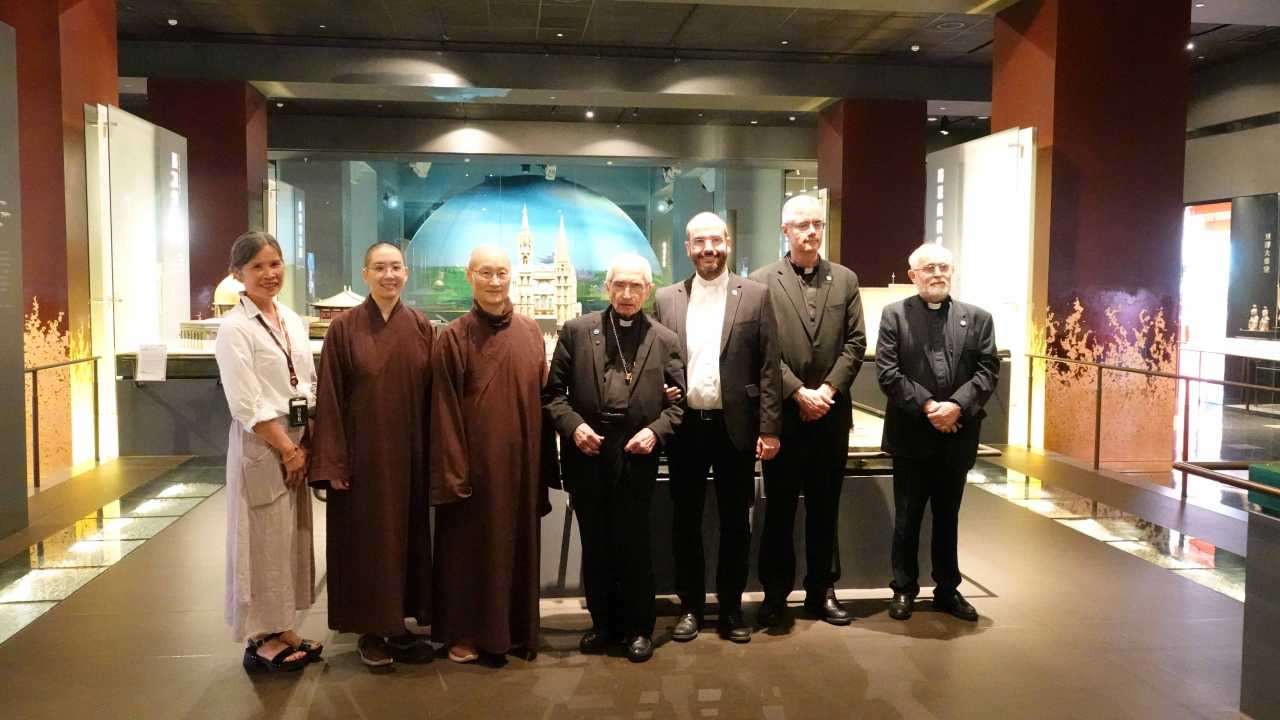 梵蒂岡宗教代表參訪宗博館 開啟跨越信仰的靈性對話-圖片1
