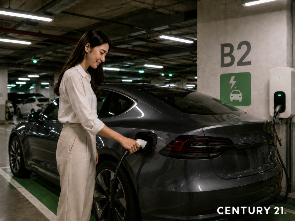 電動車熱潮改寫買房條件 21世紀不動產:充電樁正從「加分配備」走向居住新剛需-圖片1